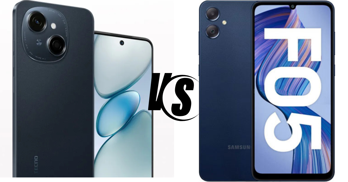 Tecno POP 9 & Samsung Galaxy F05 Comparison