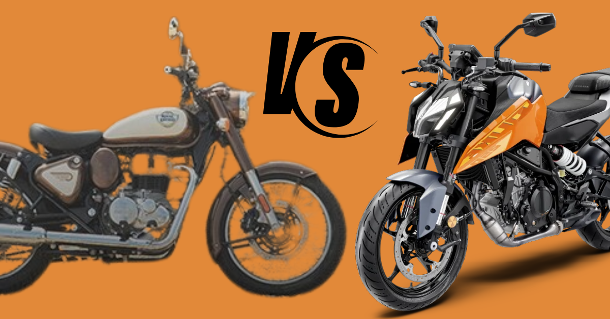 Bullet vs KTM Features Comparison