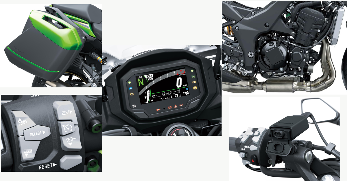 2025 Kawasaki Ninja 1100SX Feature