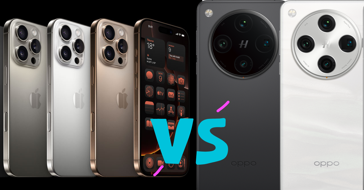 OPPO Find X8 Pro & iPhone 16 Pro Camera Comparison