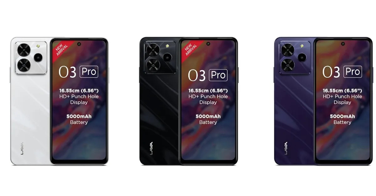 Lava O3 Pro Price In India