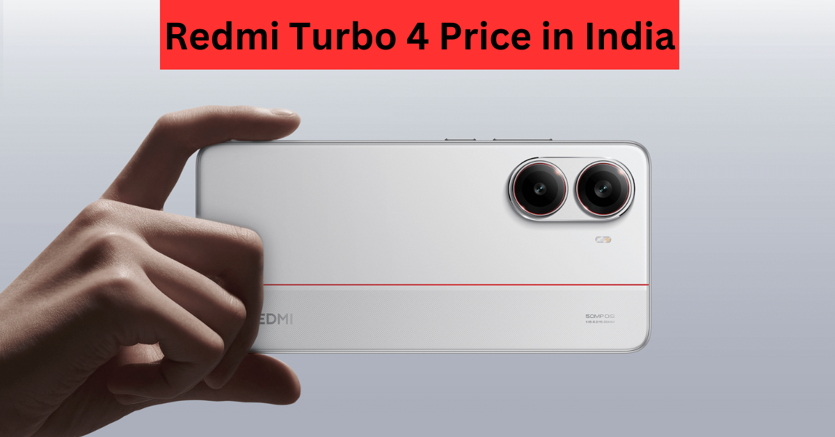 Redmi Turbo 4 Price In India