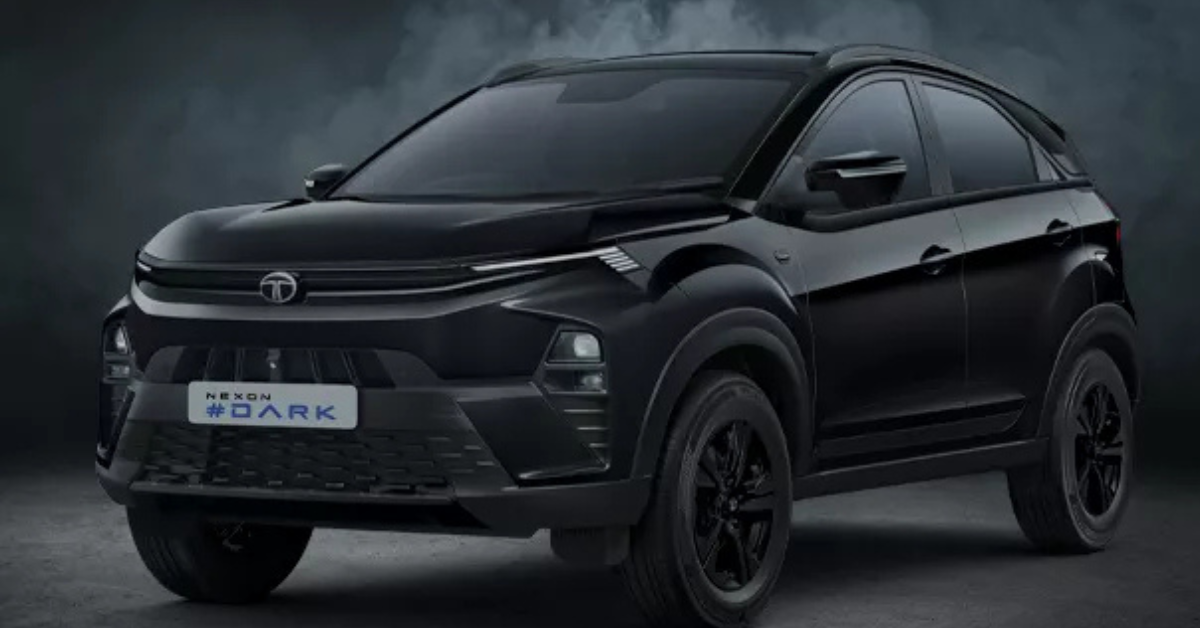 Tata Nexon CNG Red Dark Edition