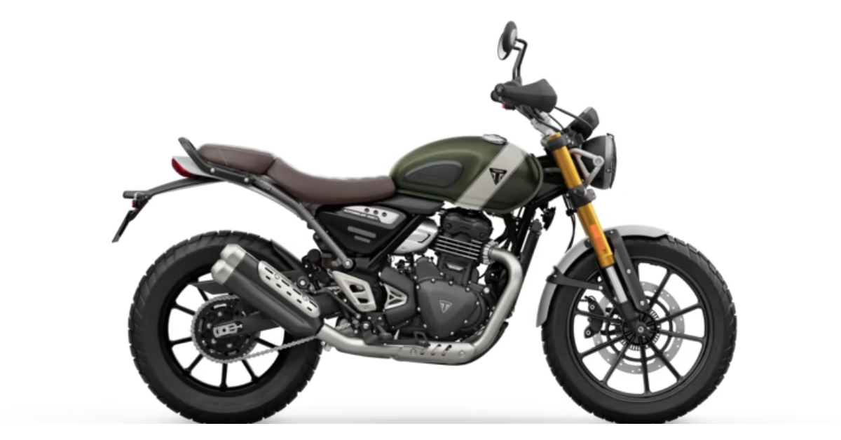Triumph Scrambler 400 X 2025 Launch In India