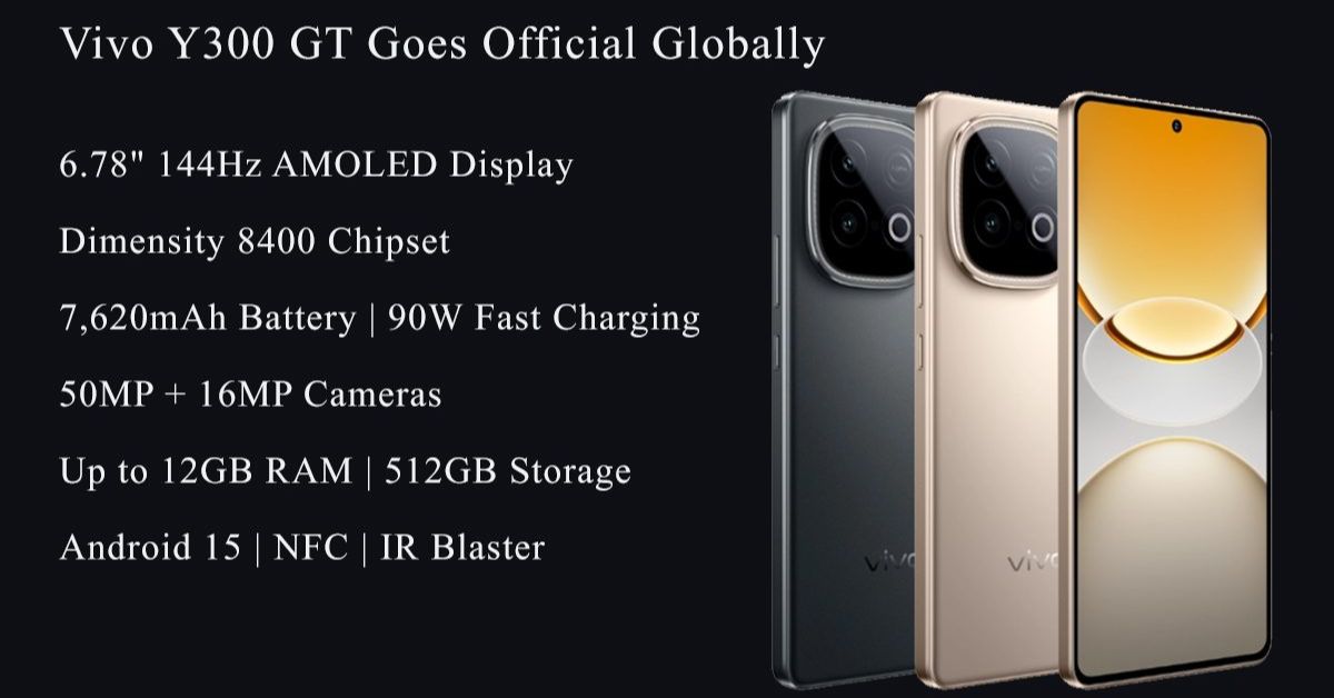 Vivo Y300 GT Specification
