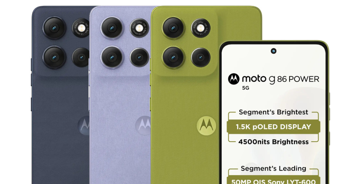 Moto G86 Power 5G Price in India