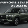 Maruti Victoris: मारुति की पहली 5-Star Safety SUV