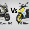 TVS Ntorq 150 Vs Hero Xoom 160