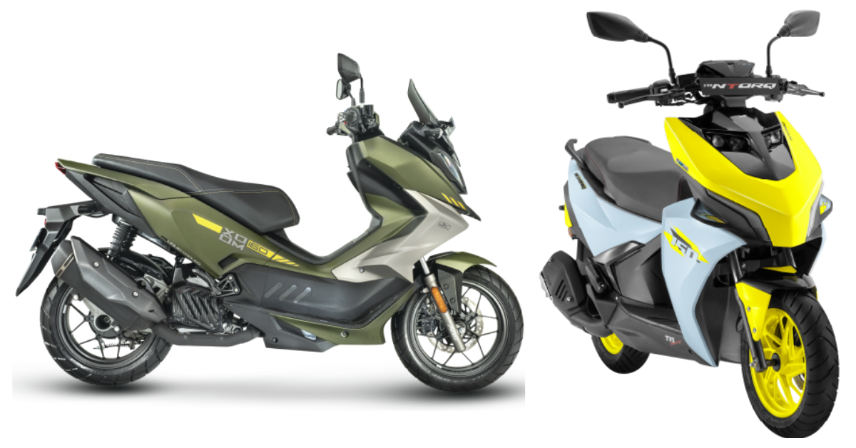 TVS Ntorq 150 Vs Hero Xoom 160