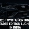 2025 Toyota Fortuner Leader Edition Launch India