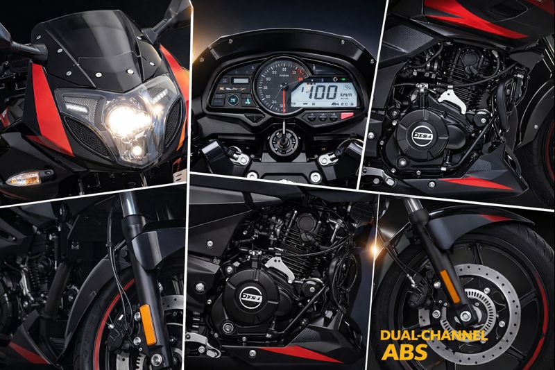 Bajaj Pulsar 220F डिजाइन
