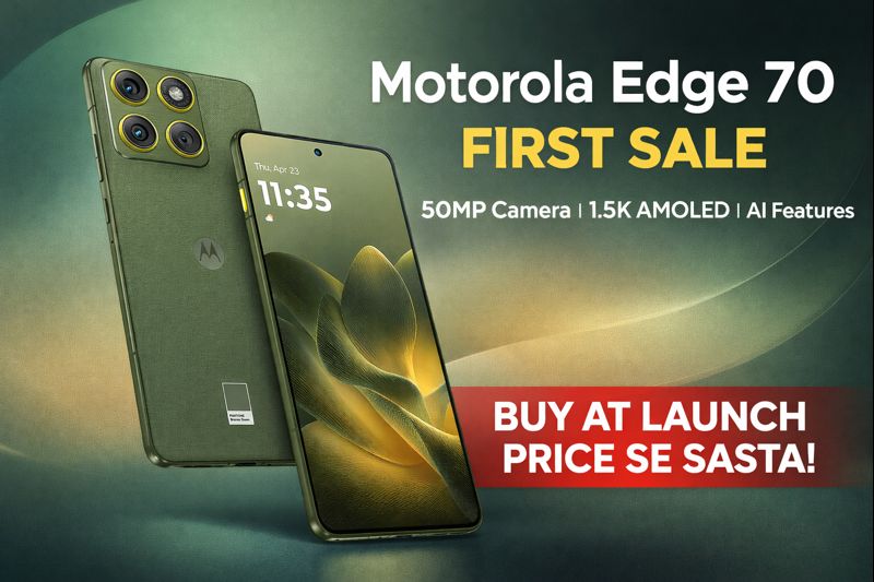 Motorola Edge 70 First Sale