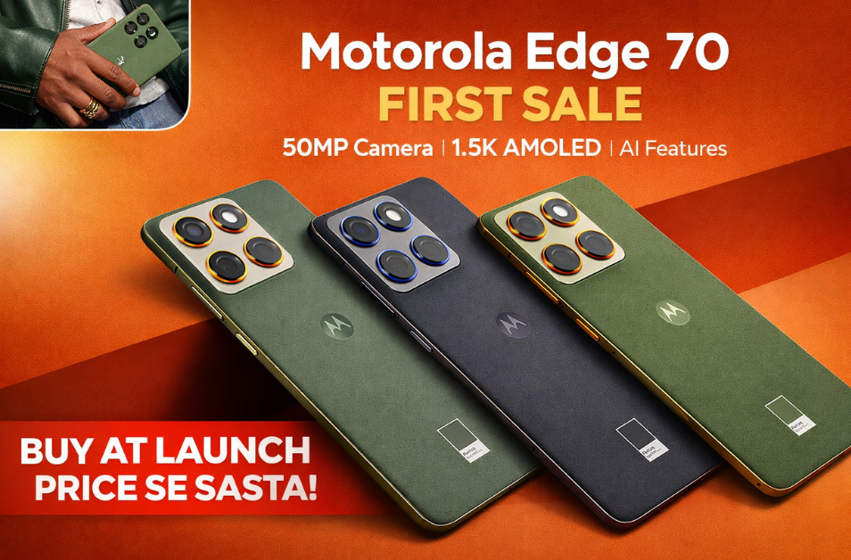 Motorola Edge 70 Price in India & Sales offer