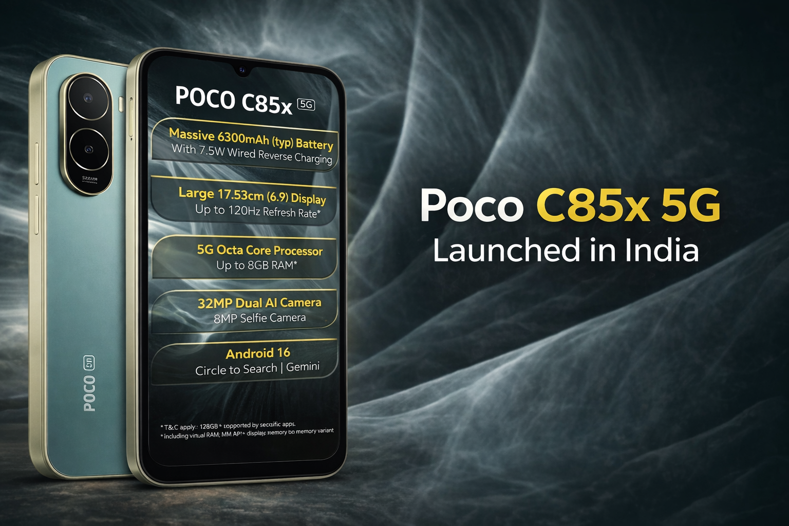 Poco C85x 5G खरीदना चाहिए या नहीं?