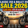Classic 350 and Bullet 350 sale 2026 6.65 lakh units best selling Royal Enfield bikes India