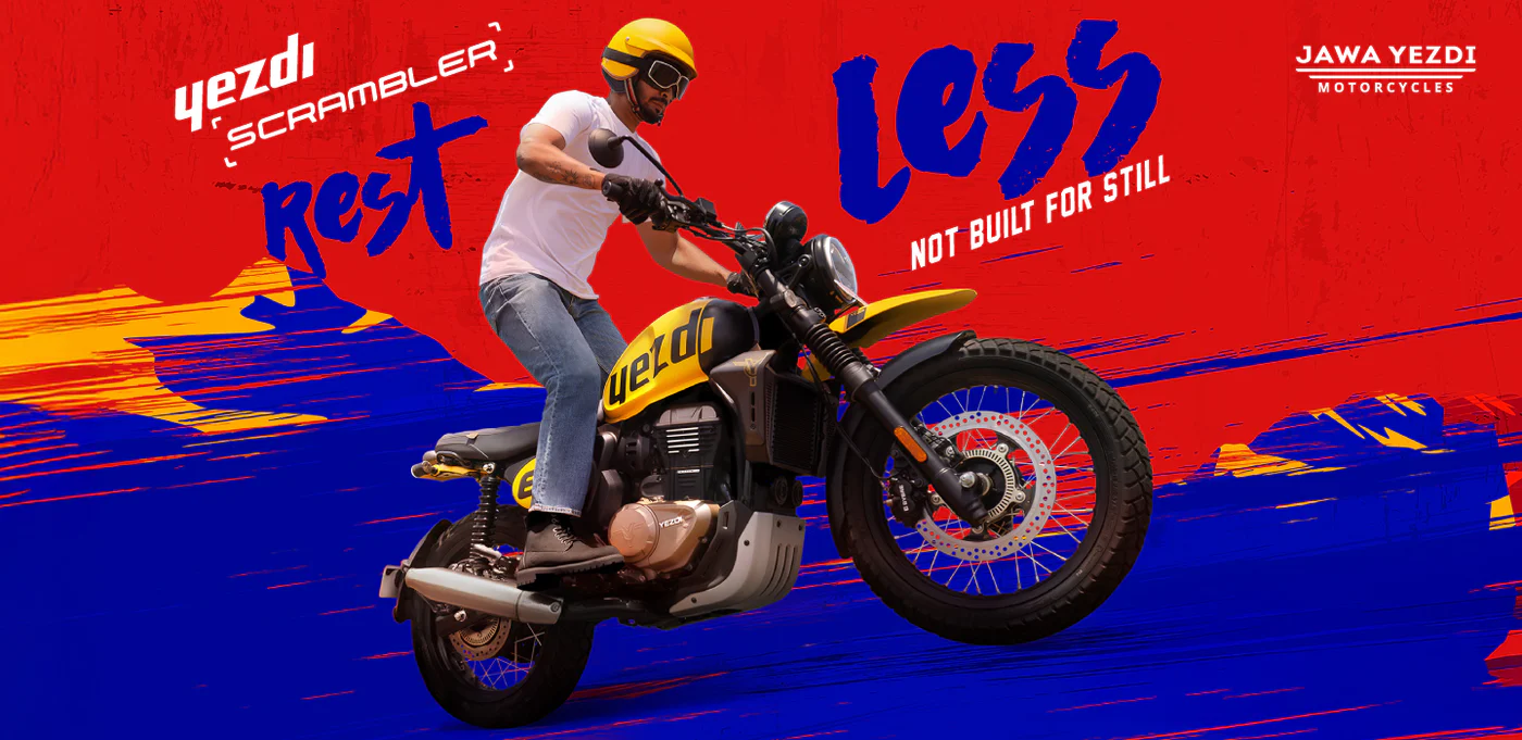 2026 Yezdi Scrambler 350 launch price features India scrambler bike