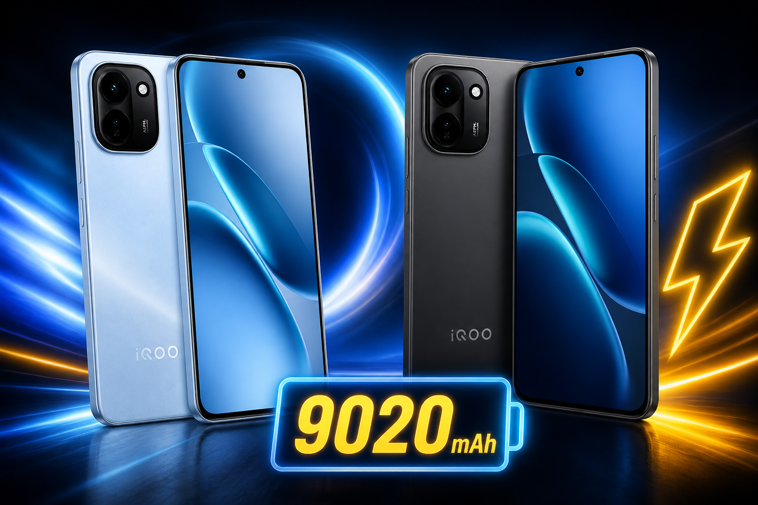 iQOO Z11 launch date in India front and back view with dual camera setup